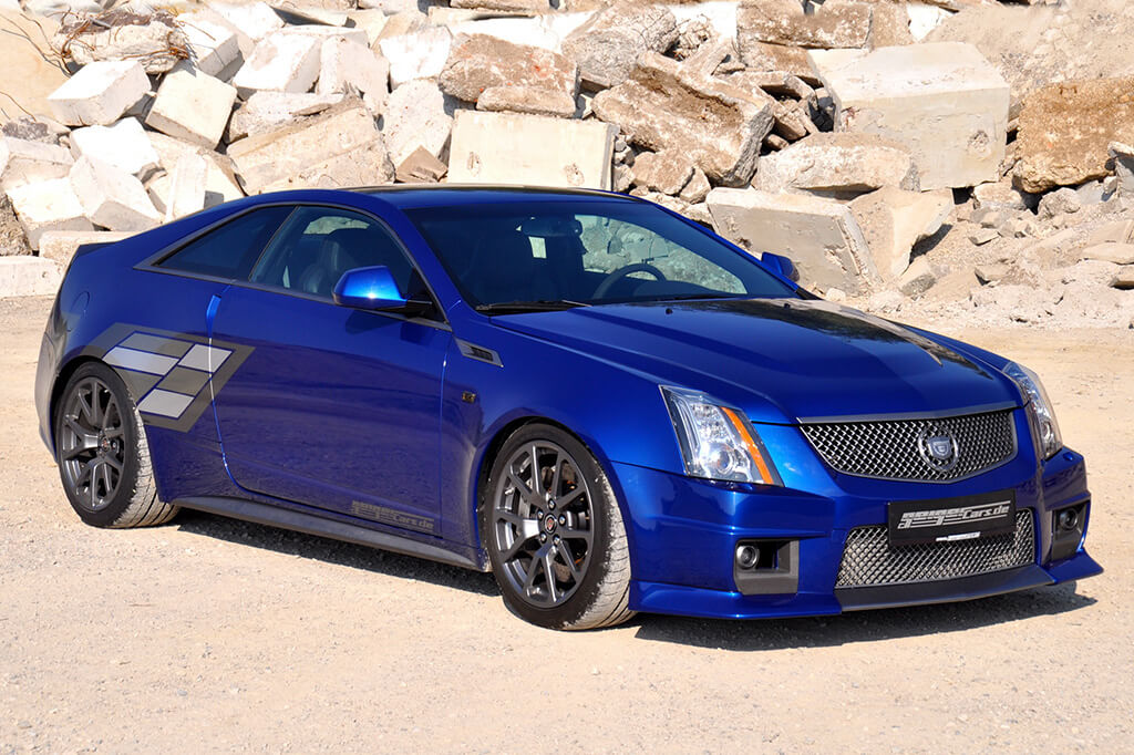 Geiger Cadillac CTS-V Coupe MT (Mk 2) Blue Brute